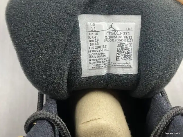 HYPE Taxi Air Jordan CT8013-071 Black 12 0510